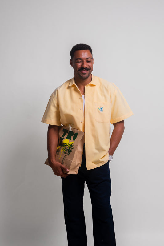 Chemise TRZ Jaune Uni Seridage