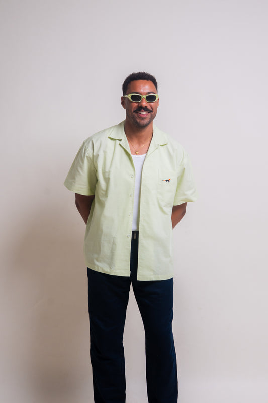 Chemise TRZ vert margouillat